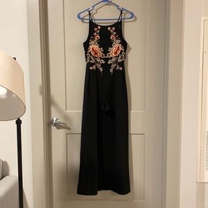 NWT Francescas Maxi Dress with built in shorts.